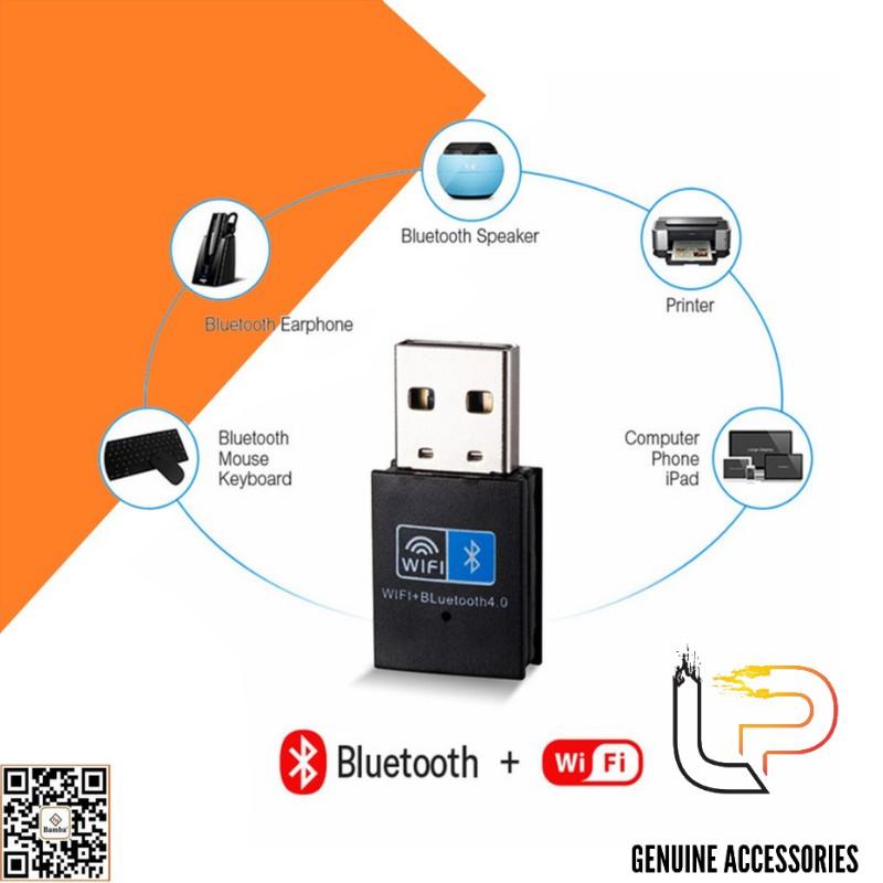 USB THU WIFI + BLUETOOTH 4.0 BAMBA - USB THU WIFI BAMBA - USB PHÁT BLUETOOTH 4.0 BAMBA