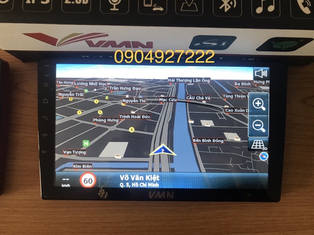Màn hình Android theo xe i10 ( Chính hãng VMN tặng bản đồ Vietmaps1 trị giá 500k)