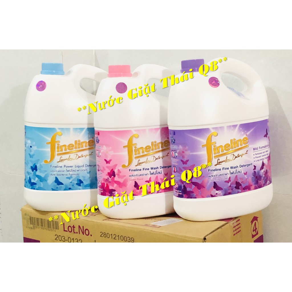 Nước Giặt Thái Fine line 3000 ml chính hãng thái lan - Nước Giặt Thái Q8