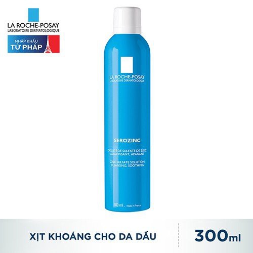 [ CHÍNH HÃNG ] Nước khoáng giúp làm sạch & làm dịu da La Roche-Posay Serozinc 300ml