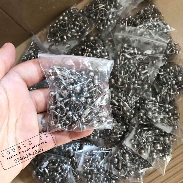 Set khuyên xỏ 85 chi tiết