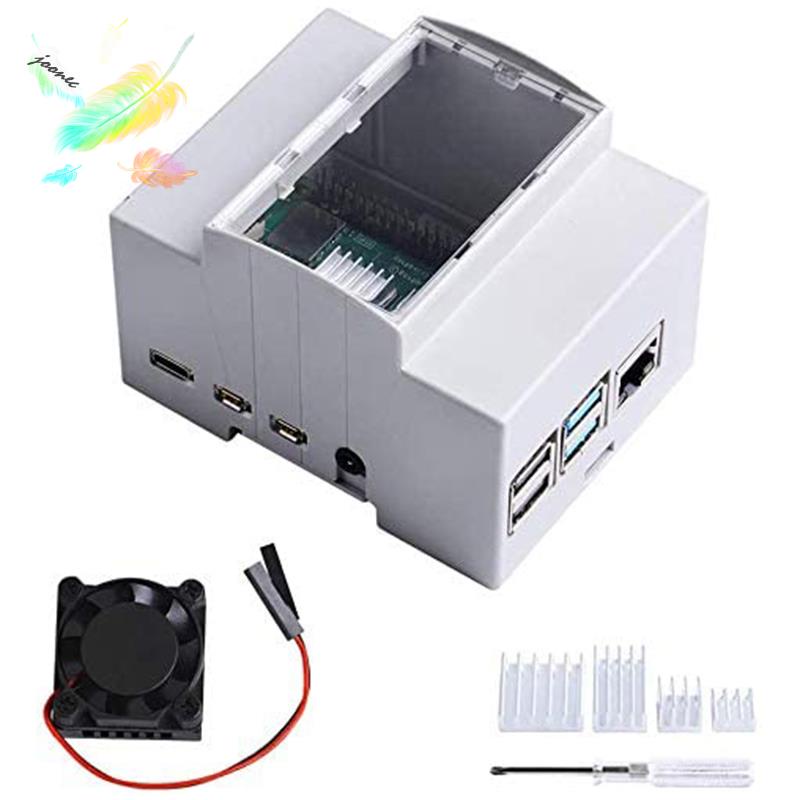 Vỏ Bảo Vệ Bảng Mạch Chủ Raspberry Pi 4b + 4th Generation Box Raspberry Pi4