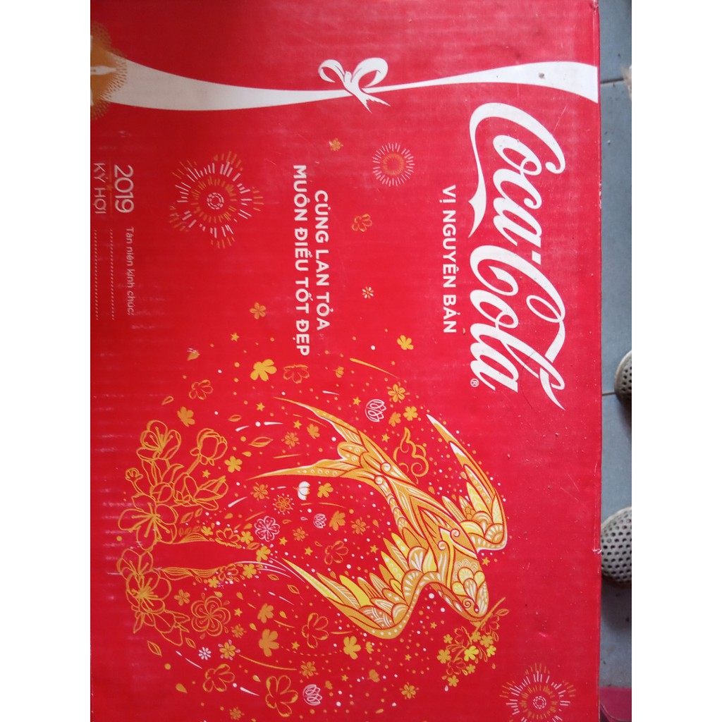 THÙNG 24 LON COCA COLA lon 330ml