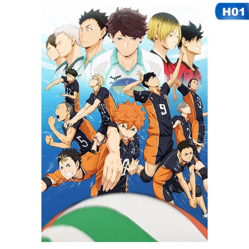 Poster Dán Tường Hình Nhân Vật Anime Inlife Haikyuu