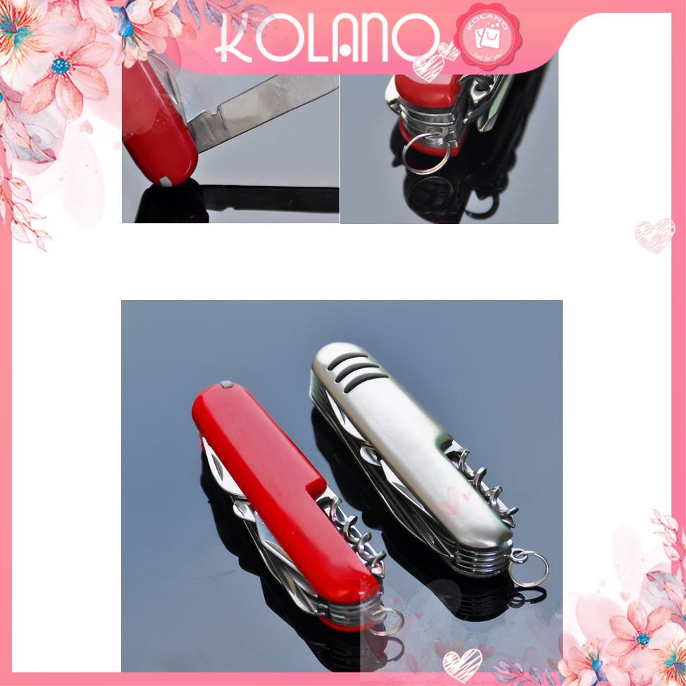 Dao đa năng KOLANO dụng cụ đa năng gia đình 11 món dao, kéo, vít, dũa,... sửa chữa tiện dụng HG-001297