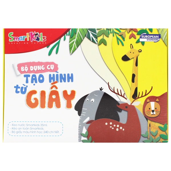 Bộ Dụng Cụ Tạo Hình Từ Giấy - Smart Kids SK-CF002- 8935276424880