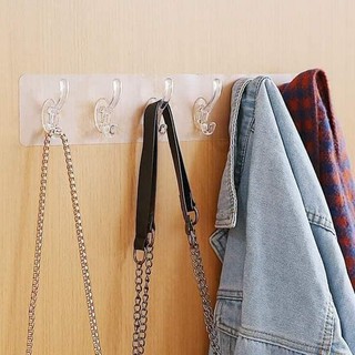 Bộ Thanh Móc Treo Tường Siêu Dính