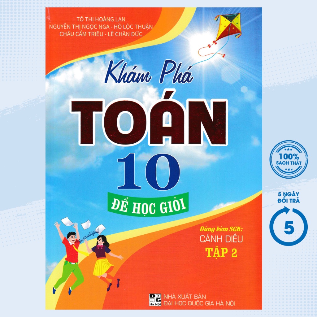 Sách Tham Khảo - Khám Phá Toán 10: Để Học Giỏi - Tập 2 (Dùng Kèm SGK Cánh Diều) - HA