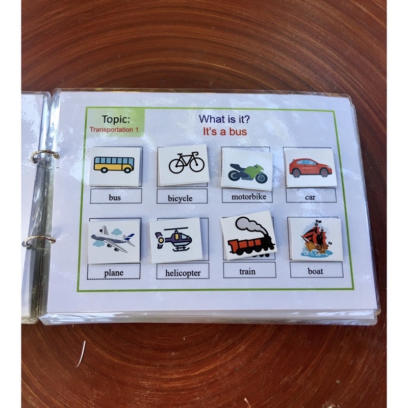 Đồ chơi Học liệu bóc dán My Busy book 23 chủ đề ép plastic bền đẹp ☘️Học liệu giúp trẻ học Tiếng Anh dễ dàng❤️