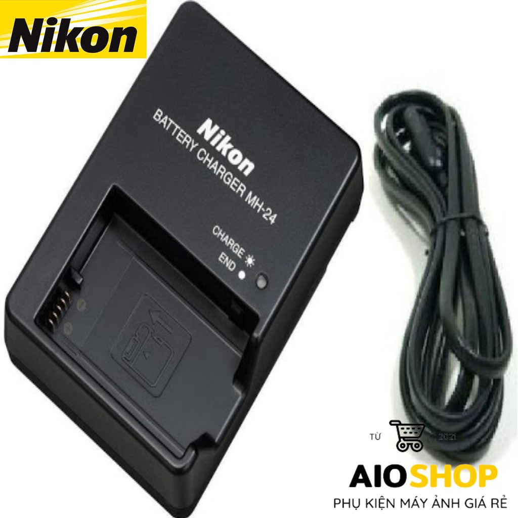 Sạc Nikon MH-24 sạc cho Pin EN-EL14 dùng cho Nikon P7000, D3100, D3200, D5100, D5200
