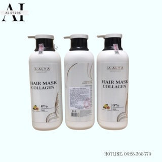 Kem hấp, ủ, xả tóc bưởi grapefruit macca collagen phục hồi siêu mềm mượt 500ml. ai store