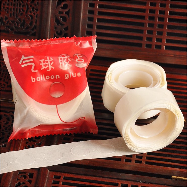 Cuộn băng keo dán bóng, dính bóng, trang trí sinh nhật Fubao Store