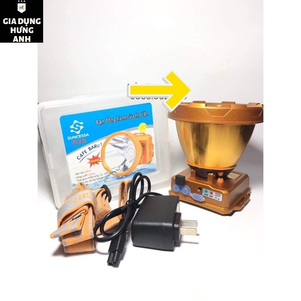 Đèn Pin Đội Đầu Siêu Sáng K25 200W (Hàng Chuẩn)