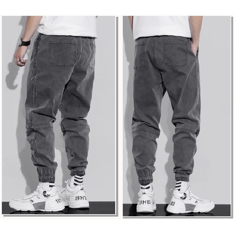 Quần Jean nam New Model Edo Menswear thêu sườn, dáng đẹp, co dãn nhẹ - xu hướng thời trang 2022