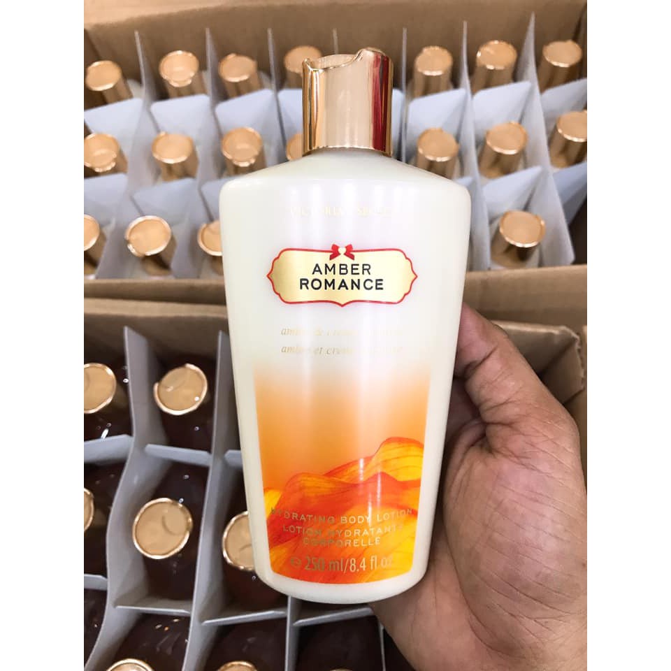👑 L&G 💄Sữa tắm - Sữa Dưỡng Thể Victoria's Secret Amber Romance 250ml USA