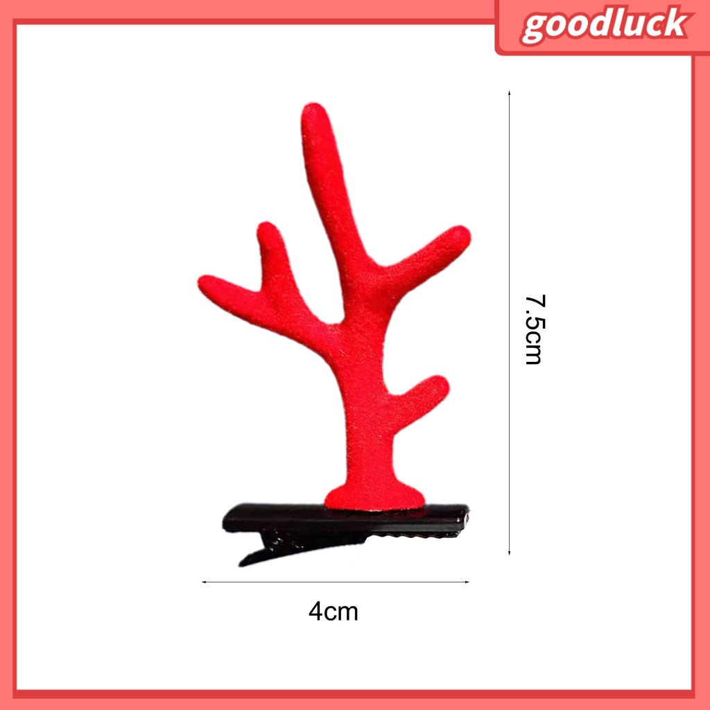 Kẹp tóc hình sừng hươu tinh tế chống mòn cho nữ