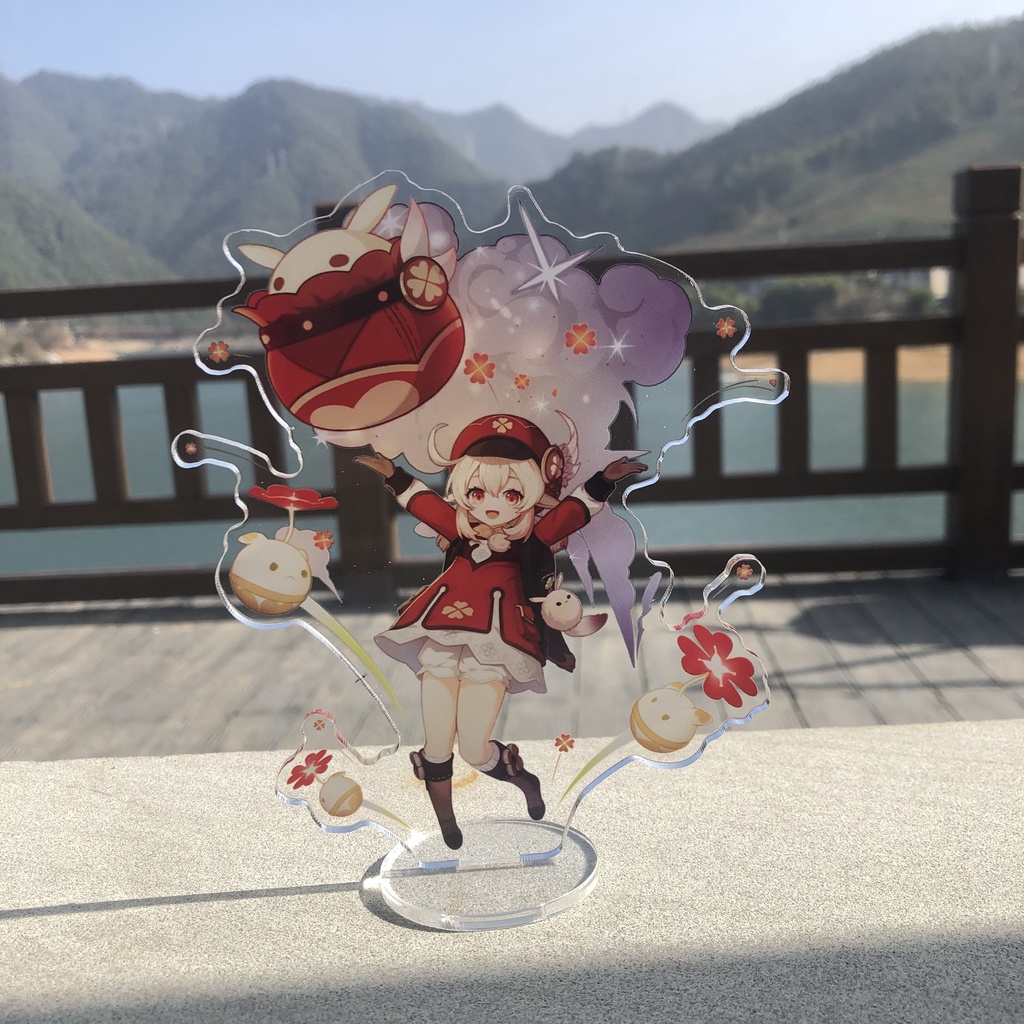 Standee nhân vật GENSHIN IMPACT ver CHIÊU THỨC game anime chibi mô hình mica acrylic trưng bày