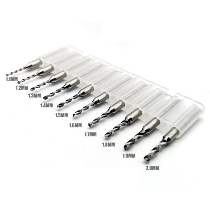 Bộ mũi khoan MOSHI nhiều kích cỡ 0.1-3.0mm - Dụng cụ mô hình MS061