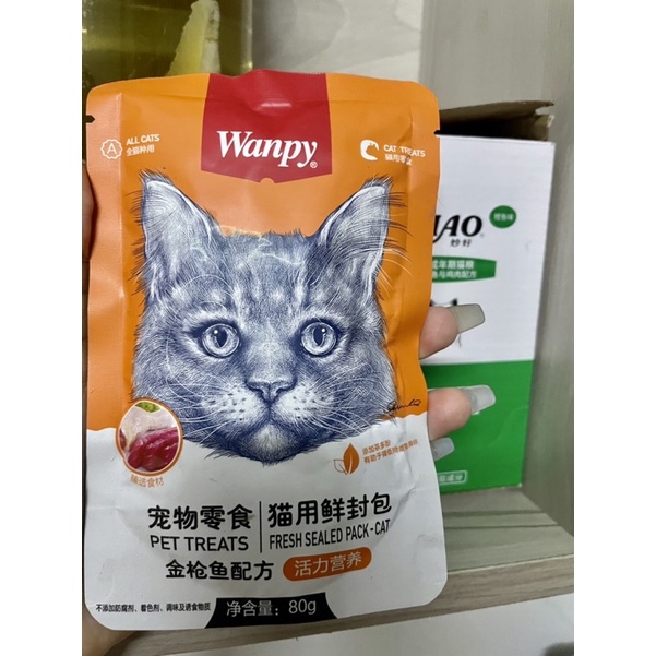 Pate wanpy cho mèo_ Pate cho chó mèo_Thức ăn cho chó mèo
