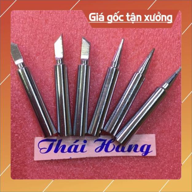 . Đầu mỏ máy hàn điều chỉnh nhiệt đầu dao và nhọn (2 chiếc) ..