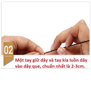 combo 2m Dây dù đầu ngọn cần đủ sz