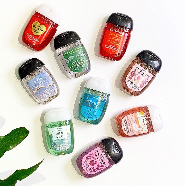 Nước rửa tay khô Hand Gel Bath & Body Works 29ml - Diệt khuẩn & tiện dụng