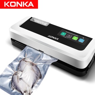 Máy hút chân không KonKa dùng được mọi loại túi ( túi trơn, túi bạc, túi zip, túi giấy )