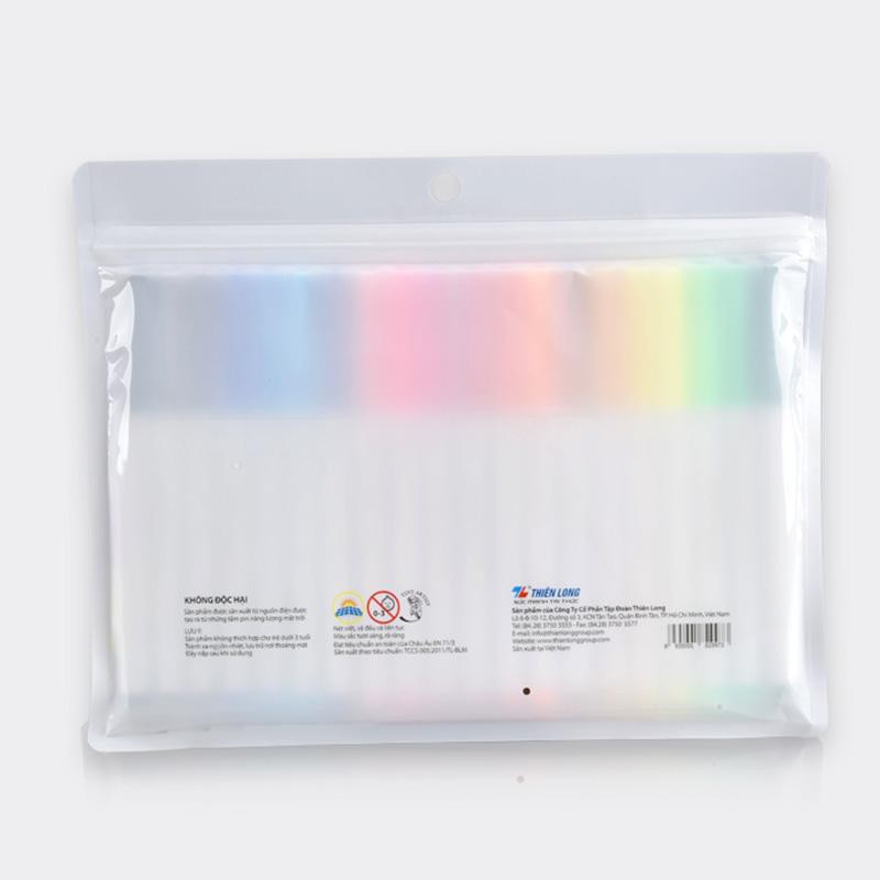 Bút Lông Màu Mỹ Thuật Colokit FP-C03 (Bộ 20 Màu) - Màu Tươi Sáng, Ngòi Bút Với 2 Nét Vẽ