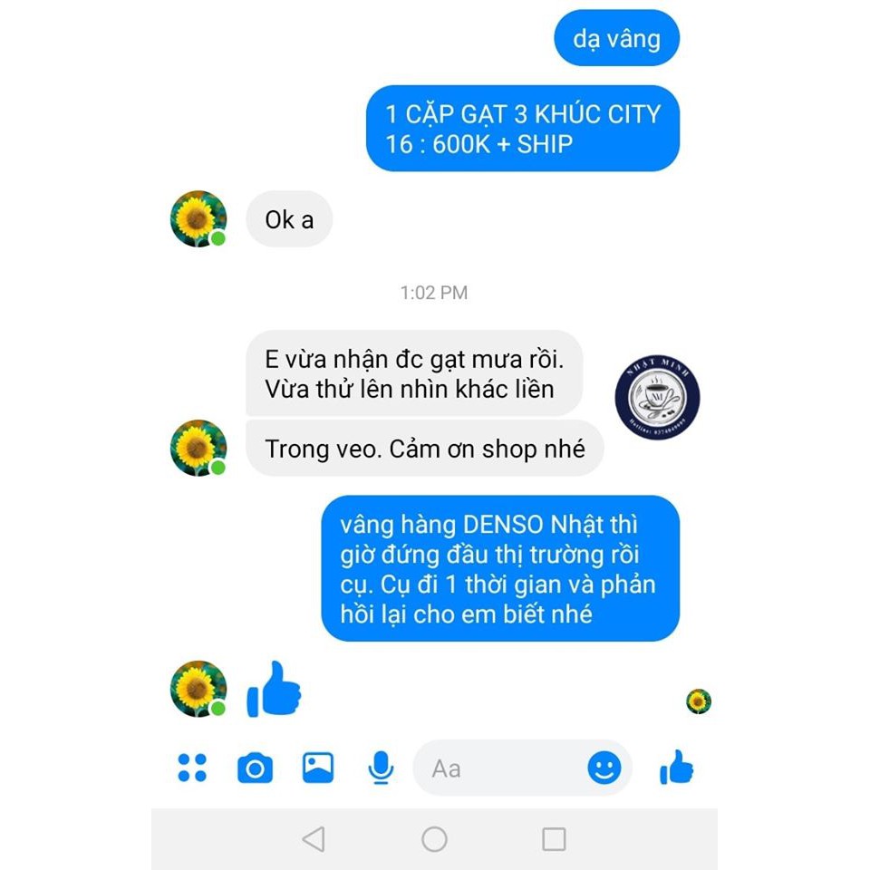 GẠT MƯA 3 KHÚC DENSO