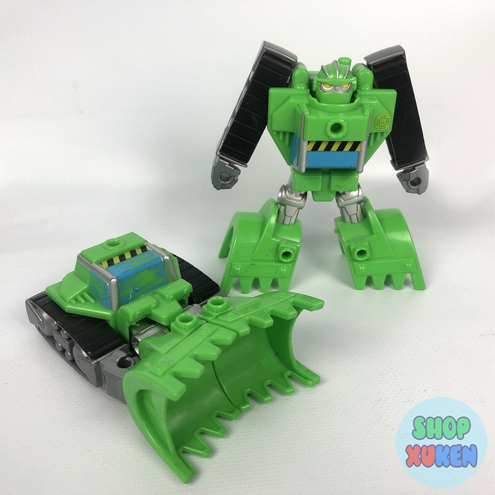 Robot transformers biến hình máy ủi, máy xúc, xe tải, máy bay và xe đua chỉ với 1 bước  - Shopxuken