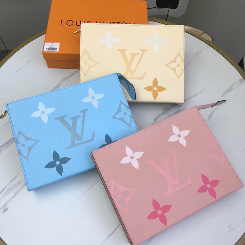 Clutch thời trang cho nữ Louis Vuitton LV 2021 Summer By The Pool da thật cao cấp