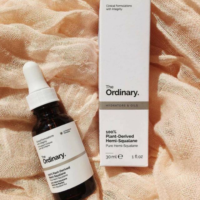 [𝘊𝘩𝘪́𝘯𝘩 𝘏𝘢̃𝘯𝘨]  Serum dưỡng ẩm The Ordinary 100% Plant-Derived Squalane, chiết xuất thiên nhiên chăm sóc da