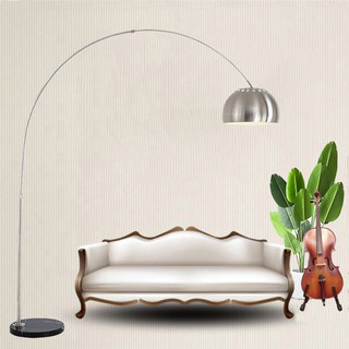 iới thiệu [Tặng Bóng Đèn Led] Đèn Đứng Trang Trí Nội Thất, Phòng Khách, Phòng Ngủ, Đọc Sách - Kiểu Dáng Cong Đẹp Mắt