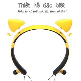 Tai nghe bluetooth cat ear ZW-29