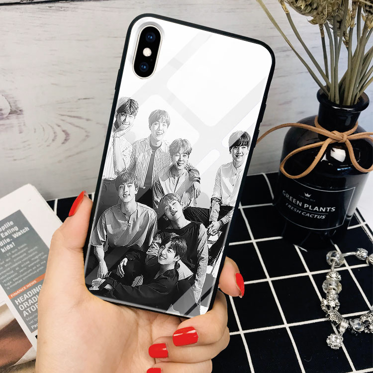 Ốp Điện Thoại Chất Apple Iphone Xs Max In Hình BTS PROCASE Cho Iphone 11 Pro Se 6 6S 7 8 Plus X Xs Max Xr