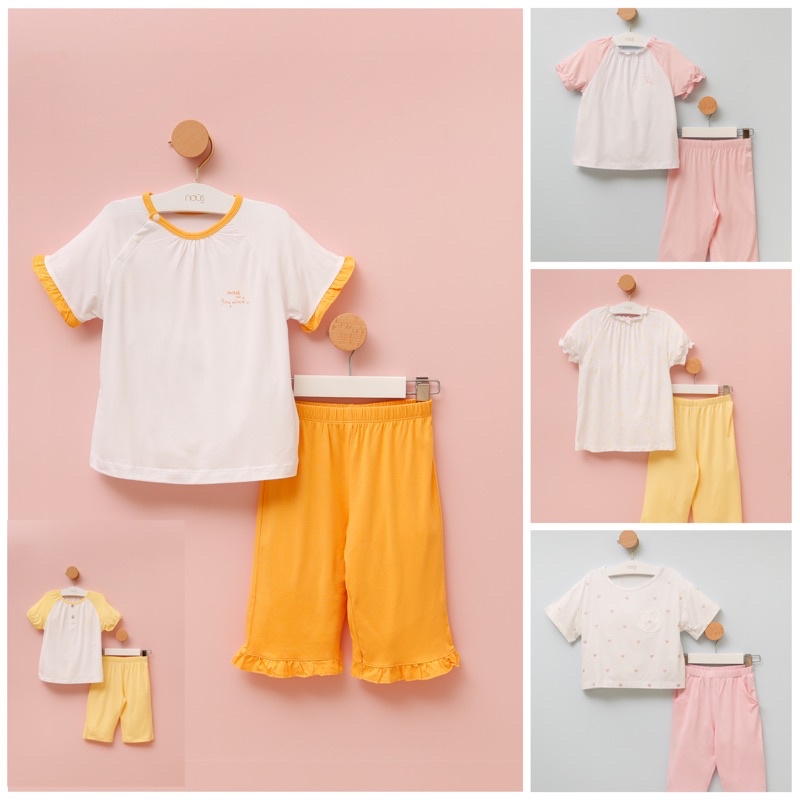 [Nous kids] Bộ quần áo Nous bé gái cộc tay size 2-6 tuổi