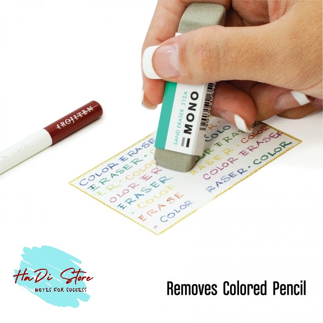 Gôm tẩy bút bi, mực in, màu TOMBOW MONO SAND