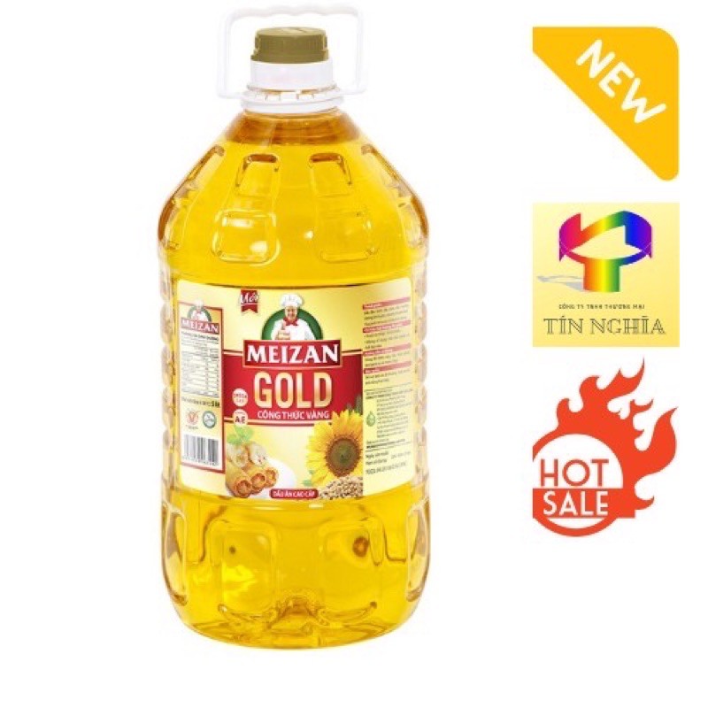 Dầu ăn cao cấp MEIZAN GOLD 5l-Date mới