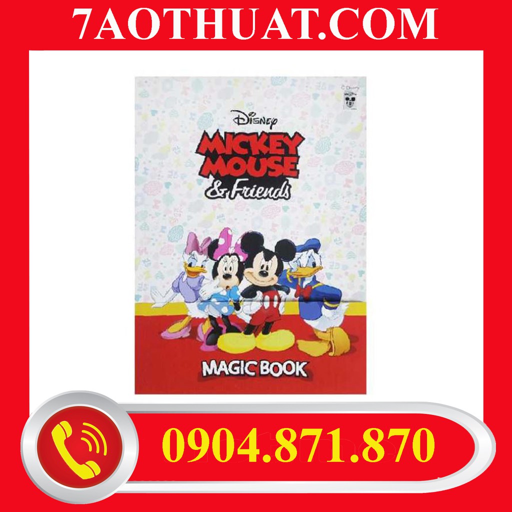 Đồ chơi ảo thuật thú vị: Disney Magic Book by JL magic