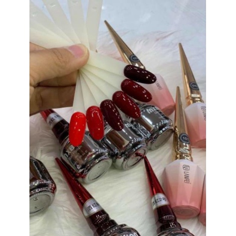 Sơn Gel Mxbon 6 Màu Đỏ Chính Hãng Chai 15ml Siêu Đẹp