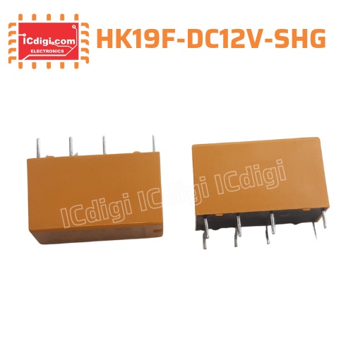 HK19F-DC12V-SHG Relay Rơ le 12V 2A 8 chân HK