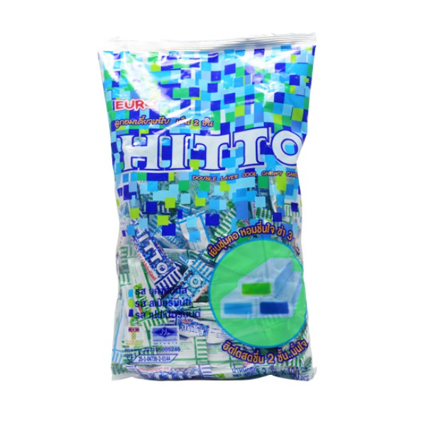 Hitto Chewy Candy
(Kẹo mềm bạc hà Hitto)