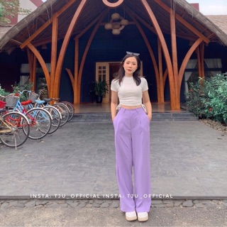 ☀️quần baggy ống suông 105cm