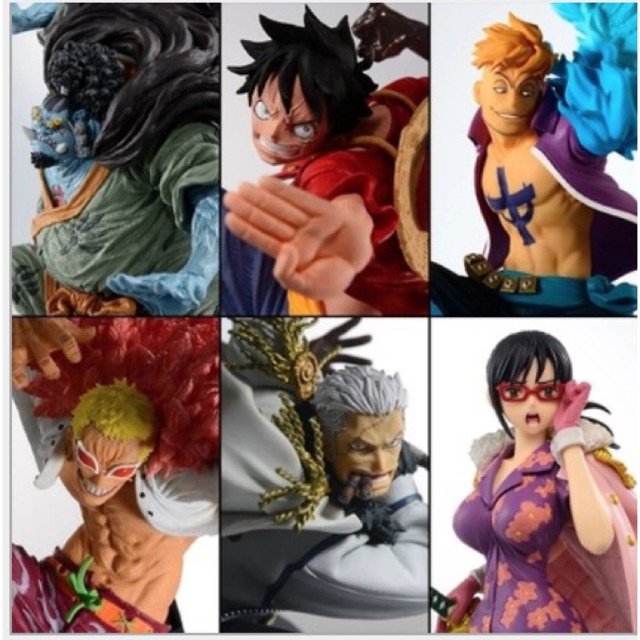 (SẵnVN) Mô hình Donquixote Doflamingo , Jinbe , Smoker , Luffy , Marco , Nami , Vivi , Katakuri , Boa - ONE PIECE