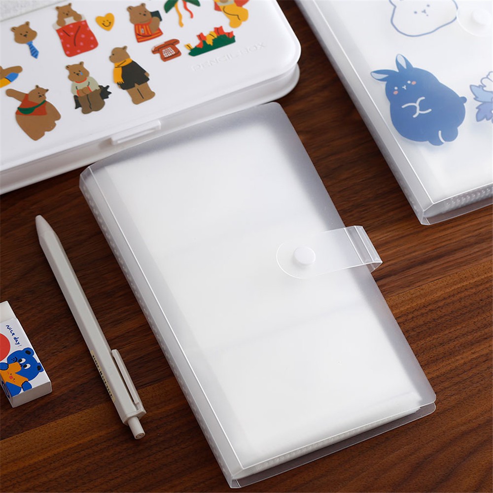 Album đựng ảnh trong suốt 120 / 240 ngăn tiện dụng chất lượng cao