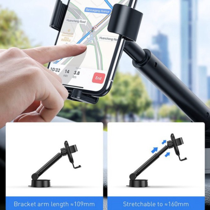 Gía đỡ điện thoại gắn taplo hoặc kính lái ô tô  Baseus SUYL-JY01- Bào hành 12 tháng - duyenkientt | BigBuy360 - bigbuy360.vn