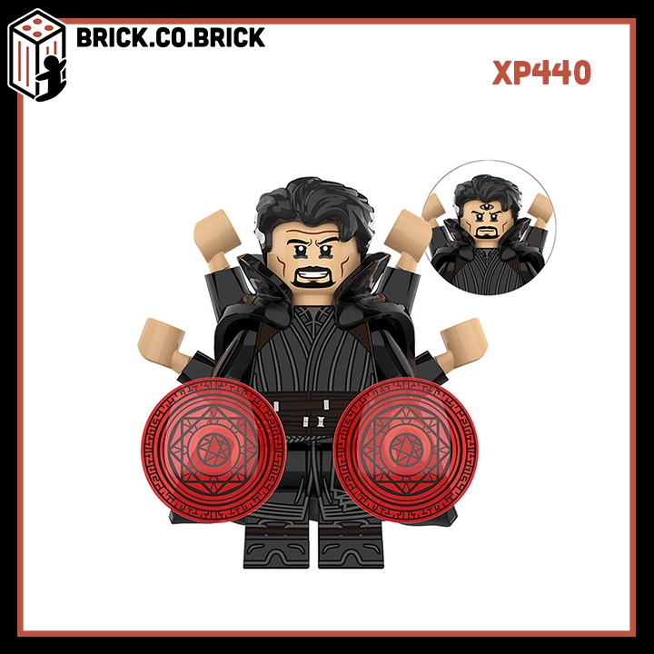 Doctor Strange Đa Vũ Trụ Hỗn Loạn Mẫu 4 Tay Cực Hot Đồ chơi Lắp ráp Siêu Anh Hùng Marvel Bác Sĩ Strange KT1057