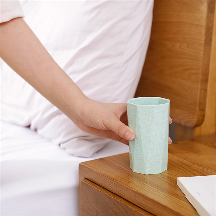 Cốc Lúa Mạch Đánh Răng, Đựng Bàn Chải, Uống Nước, Đựng Bút...Cạnh Lục Giác 88082 Lavio Store