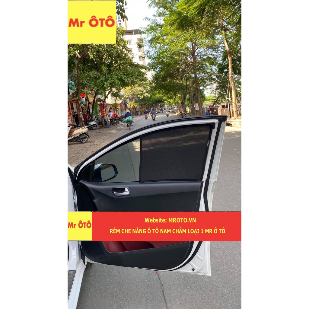 Rèm Che Nắng Xe Hyundai I10 Hatback  2012-2020 chống UV Hàng Loại 1 Mr Ô Tô -Bảo Hành 2 Năm