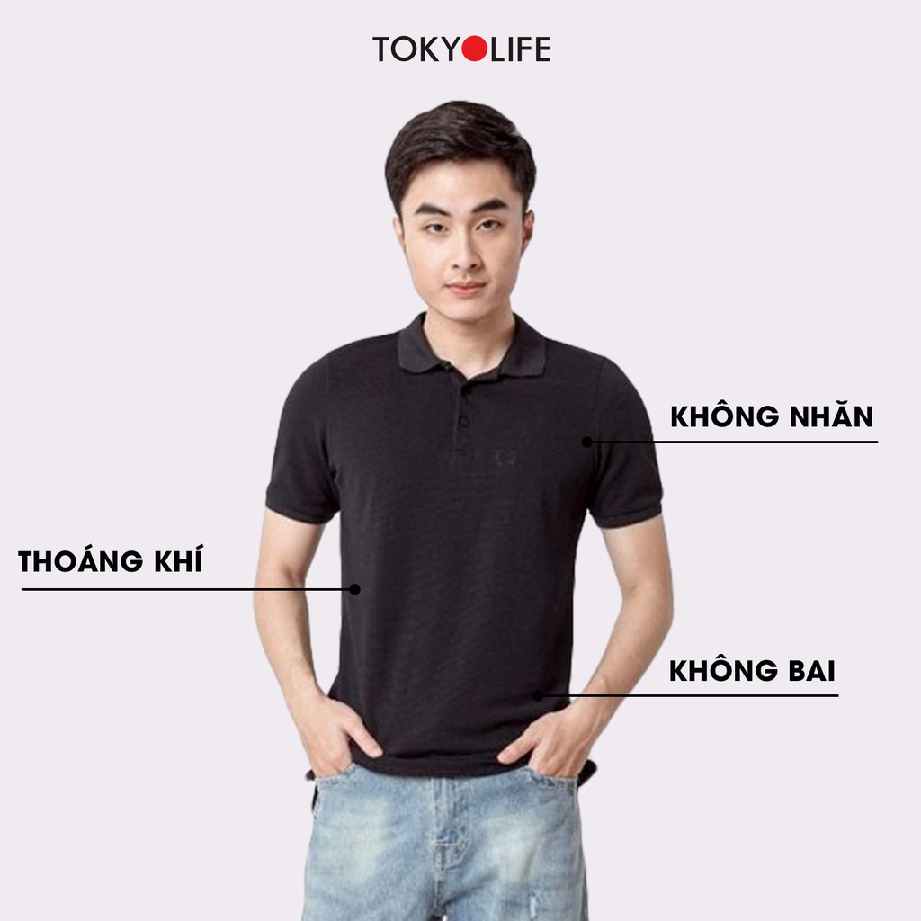 [Mã WABRTKL12 giảm 10% đơn 250K] Áo Polo Nam TOKYOLIFE cổ Đức năng động I7POL501G | BigBuy360 - bigbuy360.vn